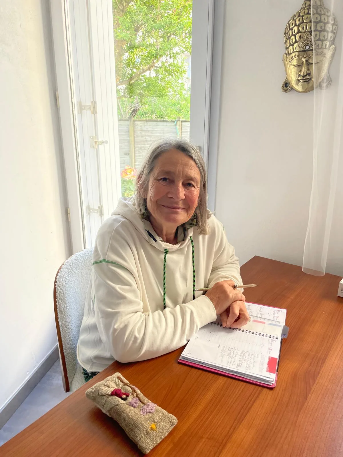 Catherine Fonteneau au Cabinet des Roses